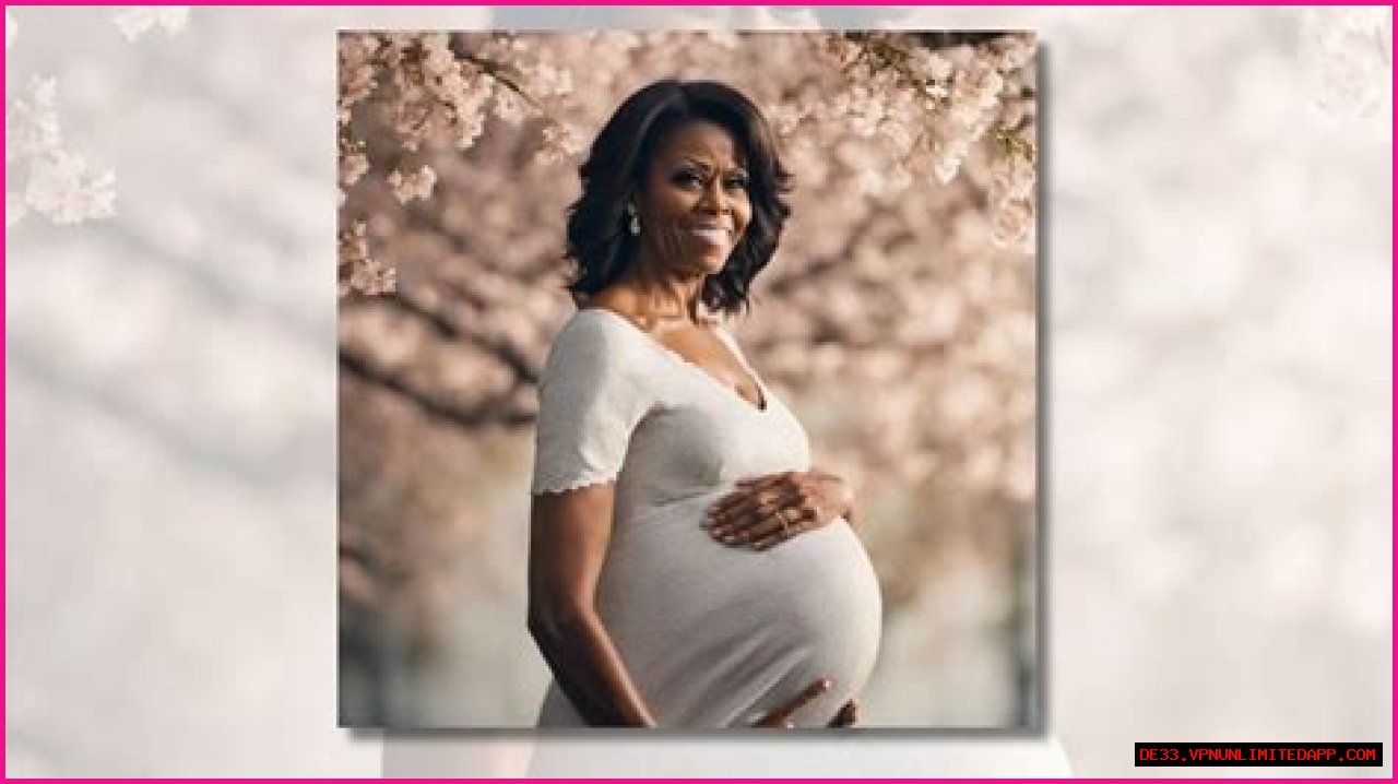 Capturing Moments: The Pregnant Photos Of Michelle Obama