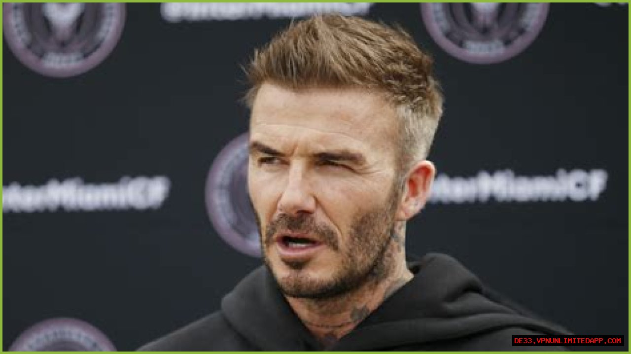 Unveiling The Height Of A Legend: David Beckham